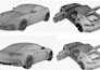 do 3d car rendering, 3d vehicle design, 3d car model, 3d printing